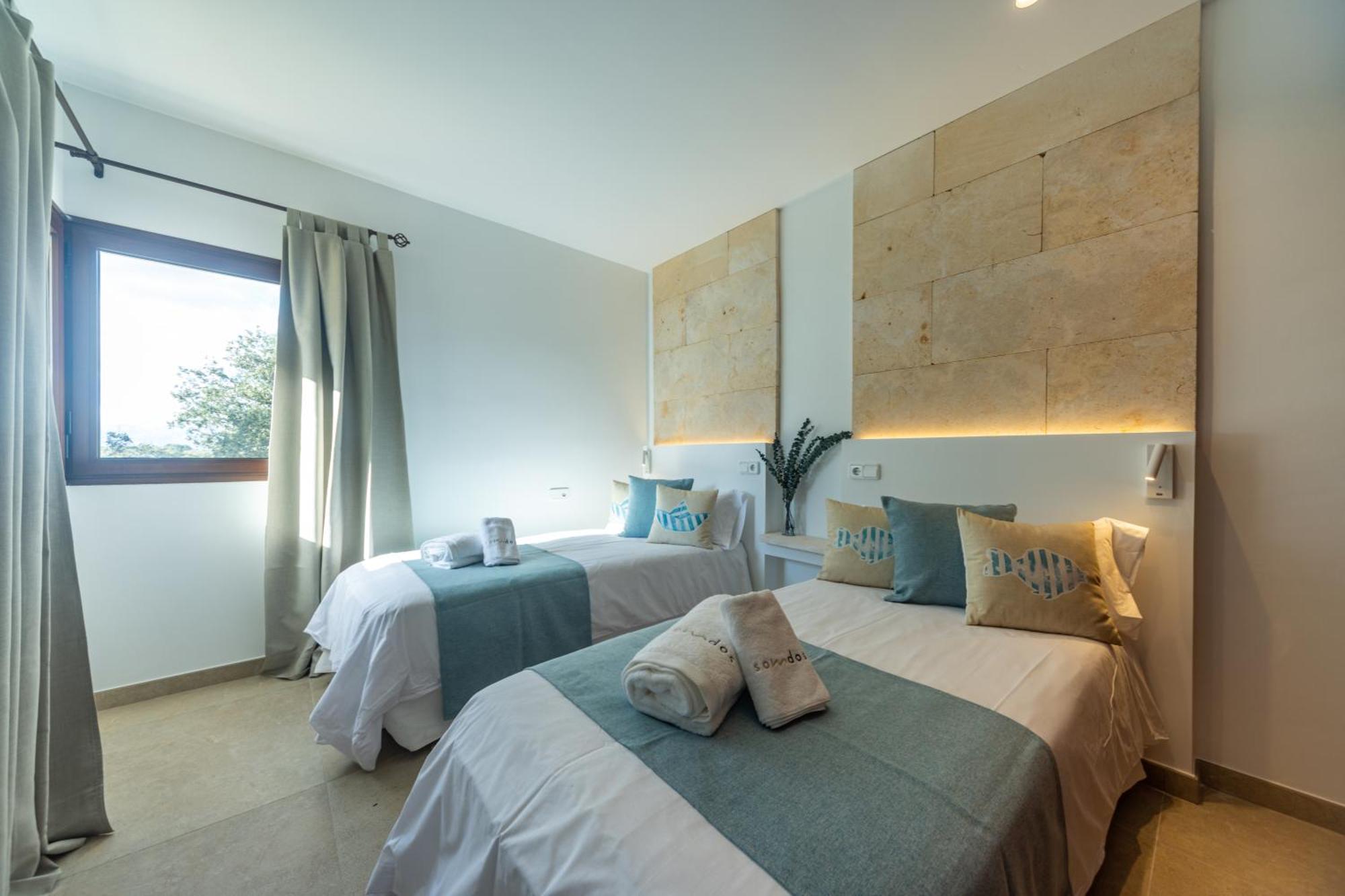 Es Mirador De Vernissa Jacuzzi Sauna Y Piscina Santa Margalida Eksteriør bilde