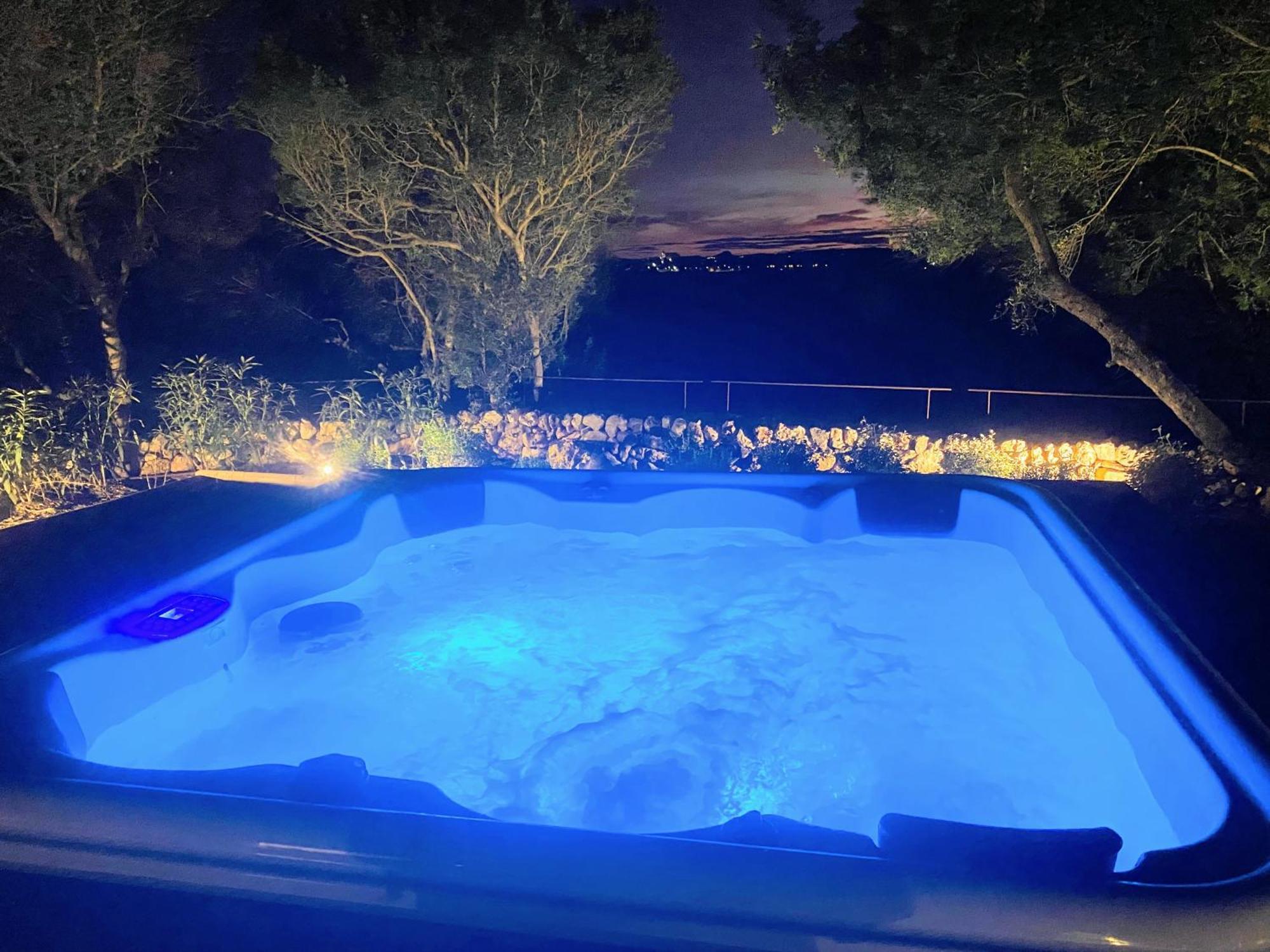 Es Mirador De Vernissa Jacuzzi Sauna Y Piscina Santa Margalida Eksteriør bilde