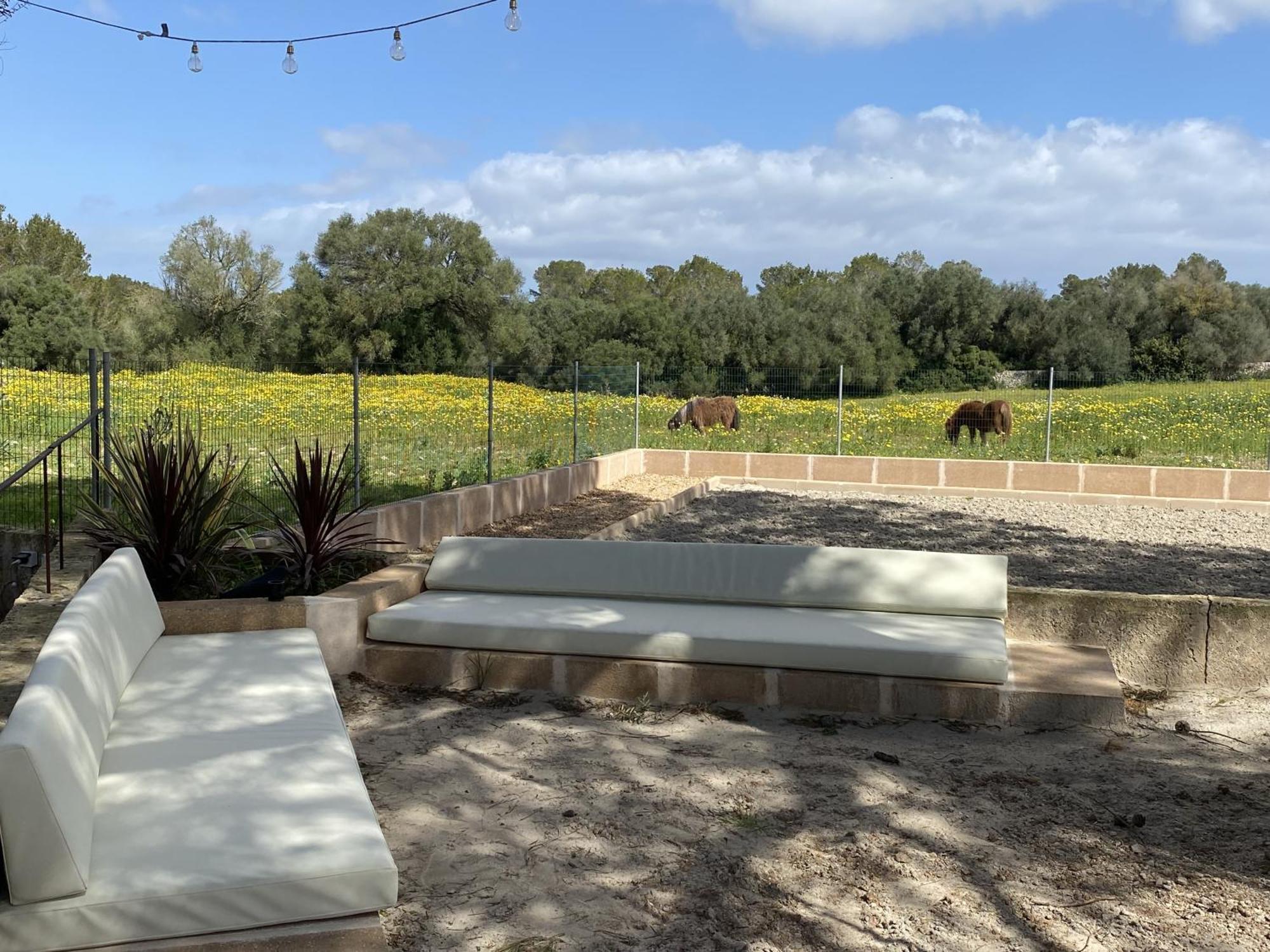 Es Mirador De Vernissa Jacuzzi Sauna Y Piscina Santa Margalida Eksteriør bilde
