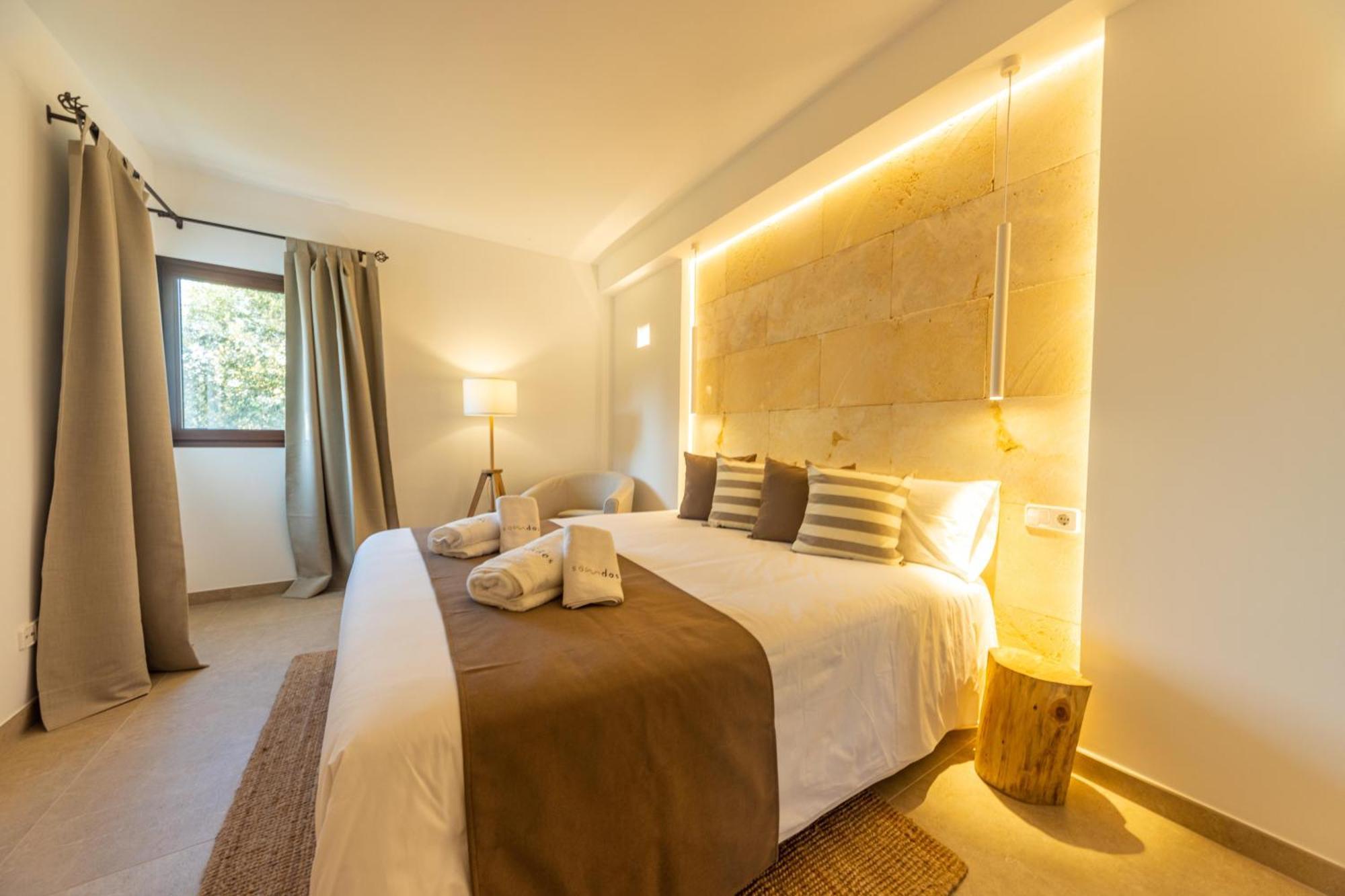 Es Mirador De Vernissa Jacuzzi Sauna Y Piscina Santa Margalida Eksteriør bilde